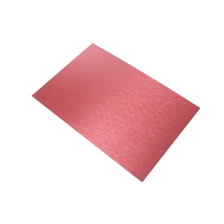 ODM Interior Wall Paneling Decorative Standard Size Design Color Aluminum Composite Panel Brushed Finish Acp Sheets
