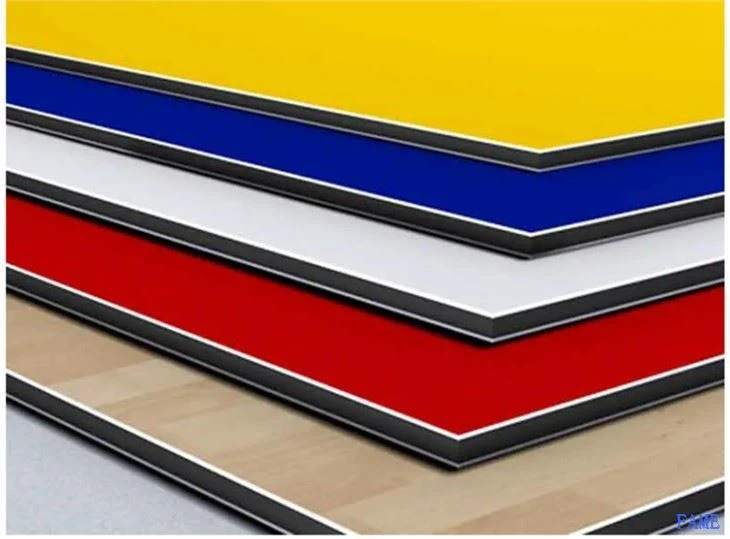 Aluminum Composite Panel With Colors Painting For Exterior Decoration Panel